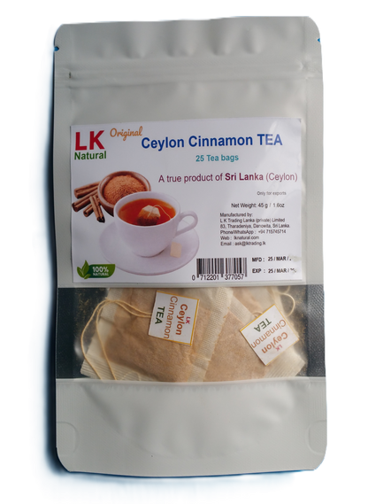 Ceylon Cinnamon TEA - 25 tea bags