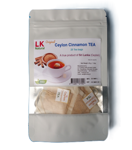 Ceylon Cinnamon TEA - 25 tea bags